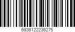 Código de barras (EAN, GTIN, SKU, ISBN): '6938122238275'