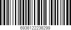 Código de barras (EAN, GTIN, SKU, ISBN): '6938122238299'