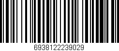 Código de barras (EAN, GTIN, SKU, ISBN): '6938122239029'