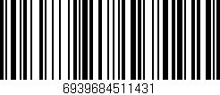 Código de barras (EAN, GTIN, SKU, ISBN): '6939684511431'