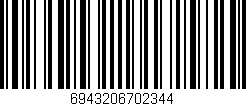 Código de barras (EAN, GTIN, SKU, ISBN): '6943206702344'