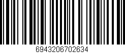 Código de barras (EAN, GTIN, SKU, ISBN): '6943206702634'