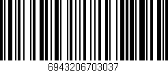 Código de barras (EAN, GTIN, SKU, ISBN): '6943206703037'