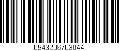 Código de barras (EAN, GTIN, SKU, ISBN): '6943206703044'
