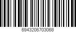 Código de barras (EAN, GTIN, SKU, ISBN): '6943206703068'