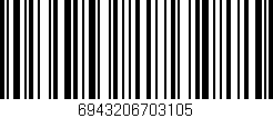 Código de barras (EAN, GTIN, SKU, ISBN): '6943206703105'