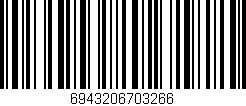 Código de barras (EAN, GTIN, SKU, ISBN): '6943206703266'