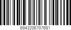 Código de barras (EAN, GTIN, SKU, ISBN): '6943206707691'