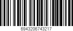 Código de barras (EAN, GTIN, SKU, ISBN): '6943206743217'