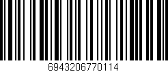 Código de barras (EAN, GTIN, SKU, ISBN): '6943206770114'