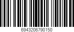 Código de barras (EAN, GTIN, SKU, ISBN): '6943206790150'