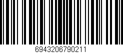 Código de barras (EAN, GTIN, SKU, ISBN): '6943206790211'