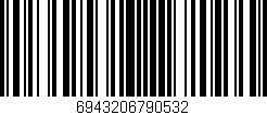 Código de barras (EAN, GTIN, SKU, ISBN): '6943206790532'