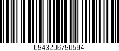 Código de barras (EAN, GTIN, SKU, ISBN): '6943206790594'