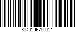 Código de barras (EAN, GTIN, SKU, ISBN): '6943206790921'