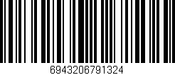 Código de barras (EAN, GTIN, SKU, ISBN): '6943206791324'