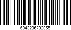 Código de barras (EAN, GTIN, SKU, ISBN): '6943206792055'