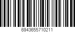 Código de barras (EAN, GTIN, SKU, ISBN): '6943655710211'
