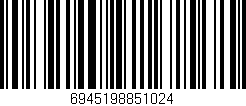 Código de barras (EAN, GTIN, SKU, ISBN): '6945198851024'