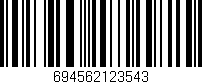 Código de barras (EAN, GTIN, SKU, ISBN): '694562123543'
