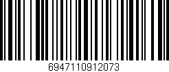 Código de barras (EAN, GTIN, SKU, ISBN): '6947110912073'