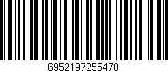 Código de barras (EAN, GTIN, SKU, ISBN): '6952197255470'