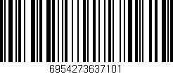 Código de barras (EAN, GTIN, SKU, ISBN): '6954273637101'