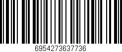 Código de barras (EAN, GTIN, SKU, ISBN): '6954273637736'