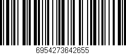 Código de barras (EAN, GTIN, SKU, ISBN): '6954273642655'