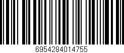 Código de barras (EAN, GTIN, SKU, ISBN): '6954284014755'
