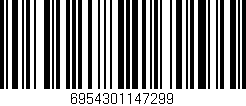 Código de barras (EAN, GTIN, SKU, ISBN): '6954301147299'