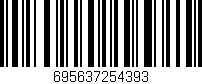 Código de barras (EAN, GTIN, SKU, ISBN): '695637254393'