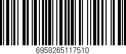 Código de barras (EAN, GTIN, SKU, ISBN): '6958265117510'