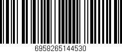 Código de barras (EAN, GTIN, SKU, ISBN): '6958265144530'