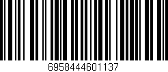 Código de barras (EAN, GTIN, SKU, ISBN): '6958444601137'