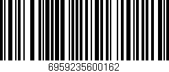 Código de barras (EAN, GTIN, SKU, ISBN): '6959235600162'