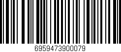 Código de barras (EAN, GTIN, SKU, ISBN): '6959473900079'
