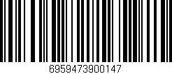 Código de barras (EAN, GTIN, SKU, ISBN): '6959473900147'