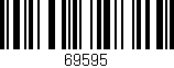 Código de barras (EAN, GTIN, SKU, ISBN): '69595'