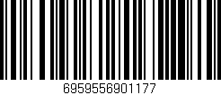 Código de barras (EAN, GTIN, SKU, ISBN): '6959556901177'