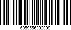 Código de barras (EAN, GTIN, SKU, ISBN): '6959556902099'