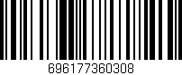 Código de barras (EAN, GTIN, SKU, ISBN): '696177360308'
