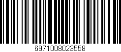 Código de barras (EAN, GTIN, SKU, ISBN): '6971008023558'