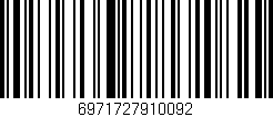 Código de barras (EAN, GTIN, SKU, ISBN): '6971727910092'