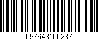 Código de barras (EAN, GTIN, SKU, ISBN): '697643100237'