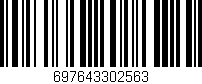 Código de barras (EAN, GTIN, SKU, ISBN): '697643302563'