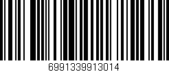 Código de barras (EAN, GTIN, SKU, ISBN): '6991339913014'