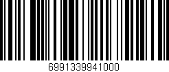 Código de barras (EAN, GTIN, SKU, ISBN): '6991339941000'