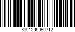 Código de barras (EAN, GTIN, SKU, ISBN): '6991339950712'