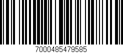 Código de barras (EAN, GTIN, SKU, ISBN): '7000485479585'